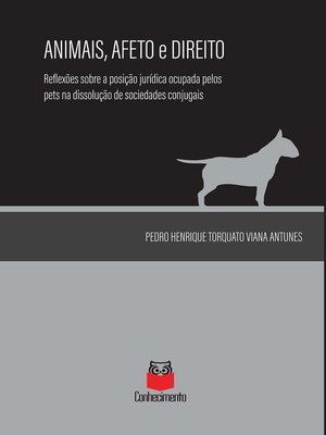cover image of Animais, afeto e direito